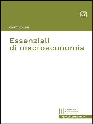 cover image of Essenziali di macroeconomia